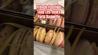 French Pastries Macaron shorts shortvideo trending sweets viral bread cookies parisbaguette [upl. by Leelah]