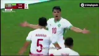 🇲🇦 BRAHIM DÍAZ GOALS VS GABON  GABON VS MOROCCO 13 ALL GOALS amp HIGHLIGHTS [upl. by Tomi390]