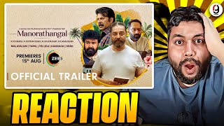 Manorathangal  Official Trailer  Kamal Haasan  Mohanlal  Mammootty  Fahadh MALAYALAM  REACTION [upl. by Ranzini]