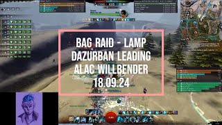 GW2  WvW  Bag Raid  Alac Willbender  180924 [upl. by Ahsitaf425]