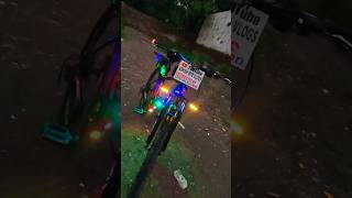 cycle Mein handle light install 😱🔥 minivlog trending shots cyclemodification [upl. by Elodie]