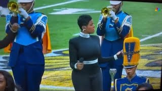 Fantasia performs When I See U amp Overnight Scenario at Bayou Classic BayouClassic50 [upl. by Anaerdna]