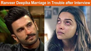 Deepika Padukone and Ranveer Singh Trouble in Marriage after Deepika Admits Cheating husband at KWK [upl. by Muna]