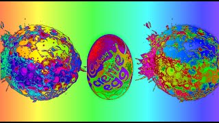 Cadburys Creme Egg Water Park Goo Logo Ident Effects [upl. by Amsden581]