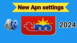 New TM Apn settings 2024  access point Name settings [upl. by Imtiaz]