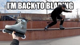 Im Back to Blading  Aggressive Inline Skating [upl. by Tomkiel403]