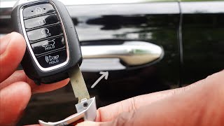 How to Open Car Door With Dead Battery Key Fob [upl. by Neivad]