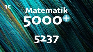 Matematik 5000 1c 5237 matte 1c [upl. by Lilybelle]