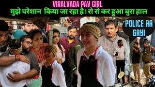 Demanding Rs 40000 To Install The Cart 😡 रो रो कर हुआ बुरा हाल  Viral Vada Pav Girl [upl. by Leckie]