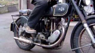 AJS 350cc 1947 [upl. by Sinned141]