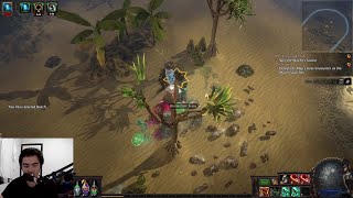 Legacy Beach Map Run  Path of Exile 81 [upl. by Ginny708]