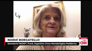 Noemí Borgatello  Vicepresidenta FAOHP  Fund Argentina Onco Hematológica Pediátrica [upl. by Yenaffit816]