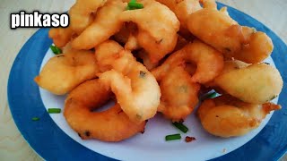 HOW TO MAKE PINKASO CRISPY HAUSA SAVOURY DUMPLINGS [upl. by Bartley]