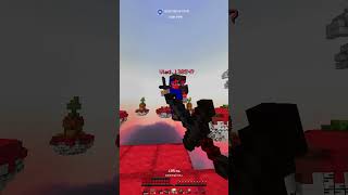 Minecraft minecraft hypixel agerapark bedwars hypixelskywars pvp skywars gaming shorts [upl. by Boak]