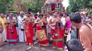 கண்ணா கருமை  K P Kumaran  P S Balamurugan amp Suthakaran  Ealing Amman UK Chariot Festival 2023 [upl. by Fiedler]