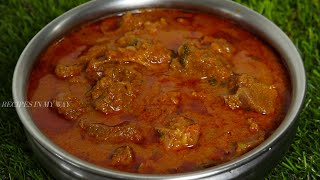 MUTTON KULAMBU  BACHELOR S MUTTON KULAMBU  மட்டன் குழம்பு  MUTTON CURRY  EASY MUTTON KULAMBU [upl. by Eeraj]