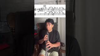 Ravel La Valse shortsvideo oboe music [upl. by Atsirtal281]