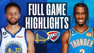 WARRIORS at THUNDER  FULL GAME HIGHLIGHTS  March 7 2023 [upl. by Kokaras]