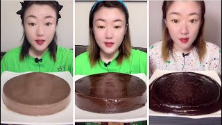 GIGANT CHOCOLAVA CAKE  Dessert MUKBANG  Kawaii Mukbang EatingShow [upl. by Euqinahc]