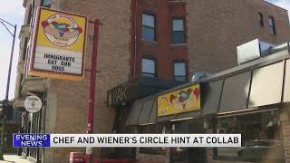 Wieners Circle Chef Grant Achatz hint at teaming up for corndog [upl. by Adahs517]