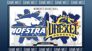 Drexel Womens Basketball vs Hofstra Full Game Melt 1192024 [upl. by Adlai632]