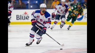 PFR Highlights C Matt Beniers 2021 NHL Draft [upl. by Zaneski]