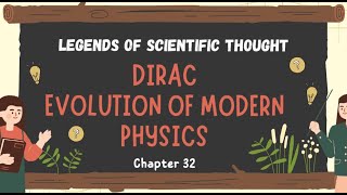 Dirac  Evolution of Modern Physics [upl. by Suryc594]