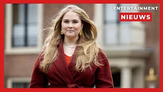 Grote dag voor prinses Amalia voor het eerst bij staatsbanket [upl. by Lytsyrk]