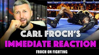 “Deontay Wilder HAS to retire this is THE END” Froch’s on Wilder Dubois and atmosphere [upl. by Schwejda]