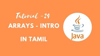 arrays in java intro  tutorial 24 [upl. by Eldredge781]