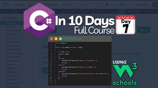 C Full Course in 10 Days using W3Schools  Day7 of W3Schools C Tutorial [upl. by Assital]