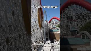 Incredicoaster loop Disney California Adventure at Disneyland disneyscaliforniaadventure coaster [upl. by Aoket]