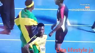 Jamaica sweep all 4x100 relays Carifta 49 Kingston Jamaica  Live via OneStream Live onestreamlive [upl. by Onimod]