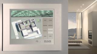 Ejemplo de Domotica en una vivienda con sistema KNX de JUNG [upl. by Spark]