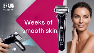 Effortless Hair Removal at Home Braun Silképil 9 [upl. by Pfaff539]