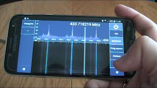 How to make radio scanner from smartphone with RTLSDR DVBT dongle [upl. by Zilevi]