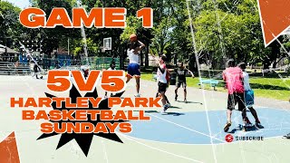 HARTLEY PARK BASKETBALL SUNDAYS 5V5 GAME 1 Hartley Basketball [upl. by Kirre650]