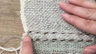 How to work the Double Hemstitch [upl. by Pollack796]