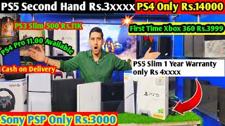 Cheapest PS5 With Games I Second Hand PS5 I PS4 Pro Jailbreak 1100 I Cheap PS3 I Xbxo 360 I PSP3000 [upl. by Tica702]