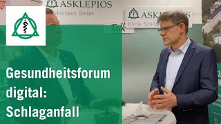 Gesundheitsforum digital Schlaganfall  Asklepios [upl. by Lindsley408]