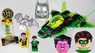 LEGO DC Green Lantern vs Sinestro  Set Review amp Speed Build [upl. by Layney]