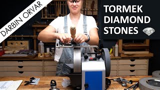 My T8 Tormek Sharpening System with Diamond Wheels [upl. by Dazhehs46]