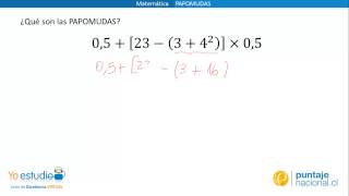 Matemática  PAPOMUDAS [upl. by Ahseel245]