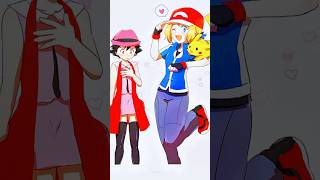 ash x serena😍amourshipping shorts short shortsfeed ytfeed viralshorts anime youtubeshorts [upl. by Brighton]