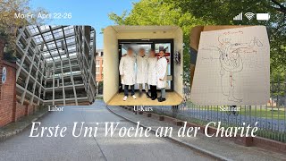 Erste UniWoche an der Charité  UK Seminar ErsteFahrt etc ✨ [upl. by Acirre]