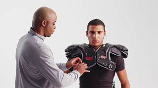 Varsity Shoulder Pad Fitting Guide [upl. by Ativla]