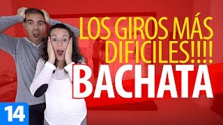 Los GIROS de BACHATA más DIFÍCILES  Cómo Bailar Bachata [upl. by Barcroft]