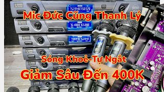 Mic Bãi BBS S350Gs Thương Hiệu Đức Cao Cấp Đuôi Chuột Tự Ngắt Sóng Khoẻ Giảm Đến 400K Ae Hát Karaoke [upl. by Leah]