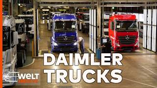 DAIMLER TRUCKS  So baut MercedesBenz seine Lkw Die größte Fabrik weltweit  WELT DRIVE DOKU reup [upl. by Aicemak]