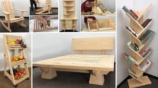 5 Proyectos en Madera Que debes Hacer Alguna Vez  Tutorial de Carpinteria [upl. by Nolyad730]